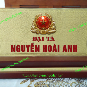biển chức danh quân đội